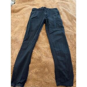 Springfield Urban Navy Blue Slim Fit Chino Trousers Mens Size 40 EU 30/31 US